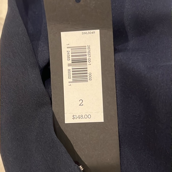 Banana Republic Laser Cut Curved Hem Dress - Picture 10 of 11